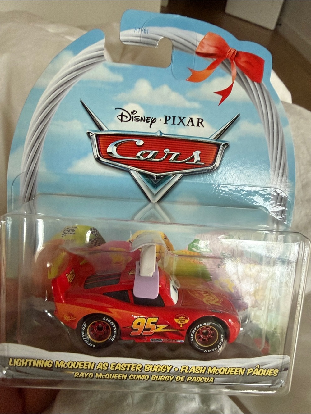 Disney Pixar cars Lightning McQueen Easter Buggy